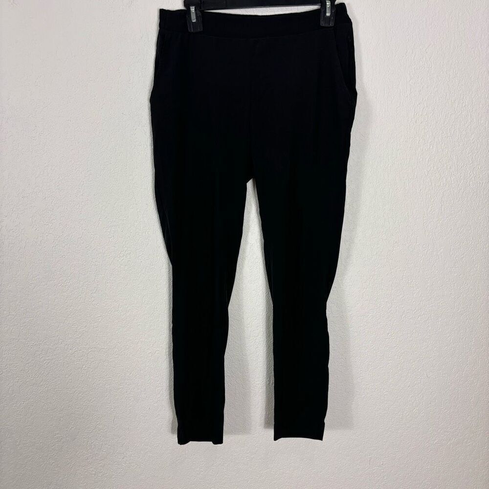 10 Tree Black High Waisted Jogger Sweatpants